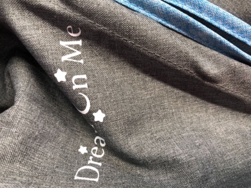 Photo 1 of Dream On Me Volgo Twin Umbrella Stroller, Blue and Dark Grey