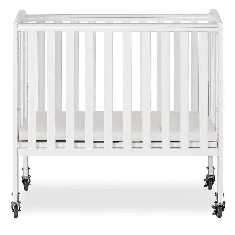 Photo 1 of Dream On Me Birch 2-in-1 Folding Portable Mini Crib, White
PREVIOUSLY OPENED