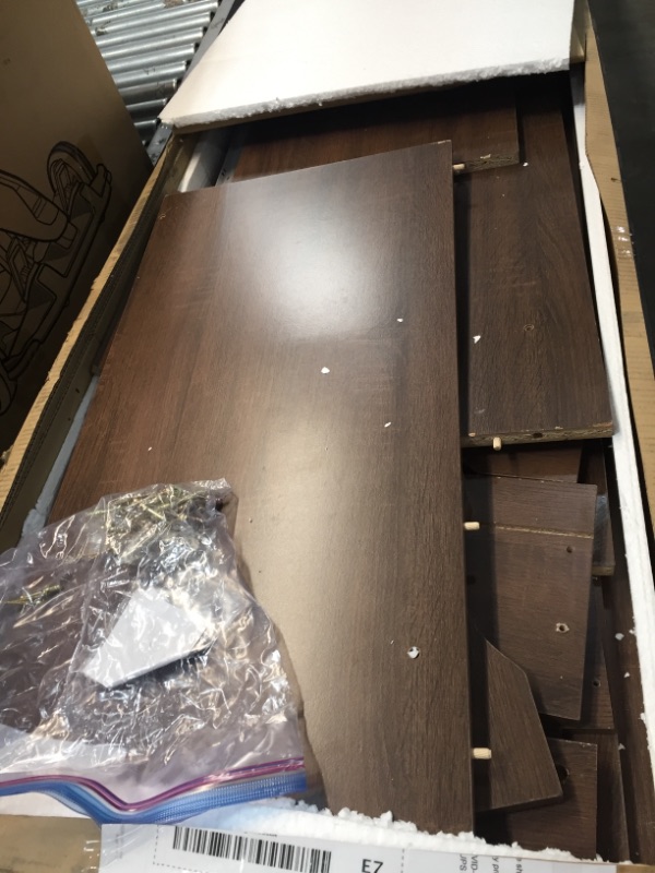 Photo 2 of FURNITURE R WALNUT BAAL BOARD DESK
PREVIOUSLY OPENED, HARDWARE INCOMPLETE