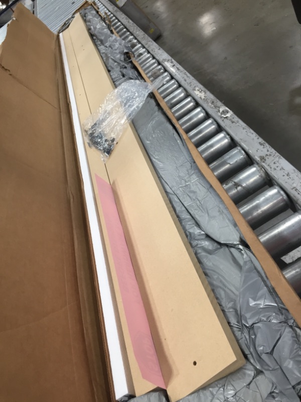 Photo 1 of King Select 4-Post Platform Bed with 4 Drawers, White
**INCOMPLETE*