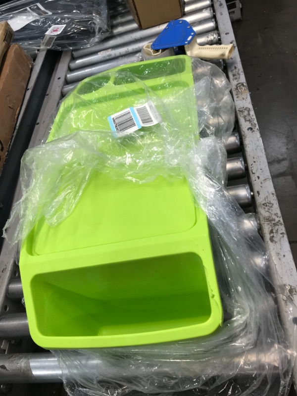 Photo 1 of Basicwise QI003253G Kids Lap Desk Tray Portable Activity Table Green