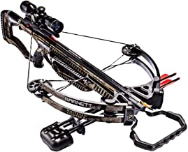 Photo 1 of BARNETT Whitetail Hunter II Crossbow | Shoots 350 FPS | Includes 4x32 Scope, Rope Cocking Device, Light Weight Quiver & Two 20 Inch Headhunter Arrows
