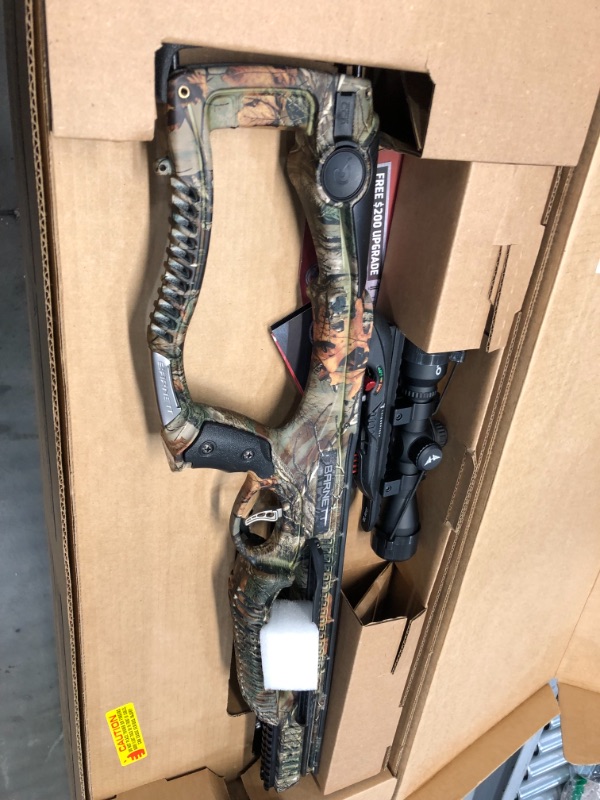 Photo 5 of BARNETT Whitetail Hunter II Crossbow | Shoots 350 FPS | Includes 4x32 Scope, Rope Cocking Device, Light Weight Quiver & Two 20 Inch Headhunter Arrows
