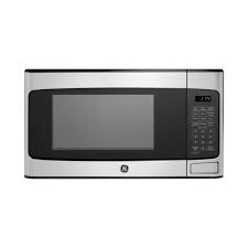 Photo 1 of 1.1 cu. Ft. Countertop Microwave in Stainless Steel
