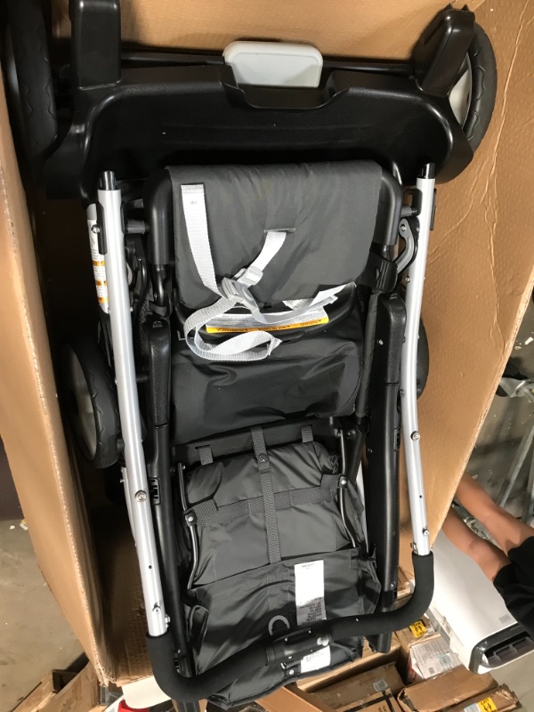 Photo 4 of Graco Ready2Grow LX Stroller | 12 Riding Options | Accepts 2 Graco SnugRide Infant Car Seats, Glacier