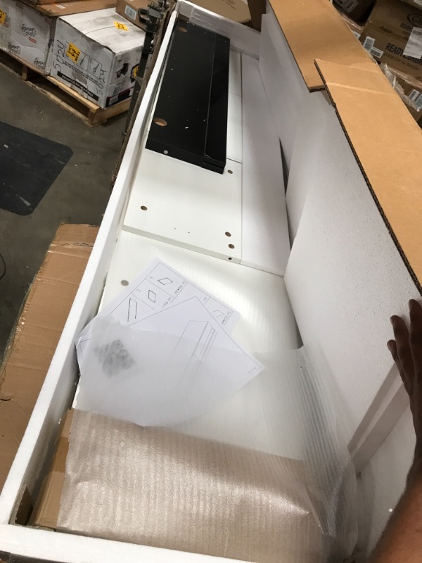 Photo 1 of 180 Wall Mounted 80" TV Stand with 20 Color LEDs
