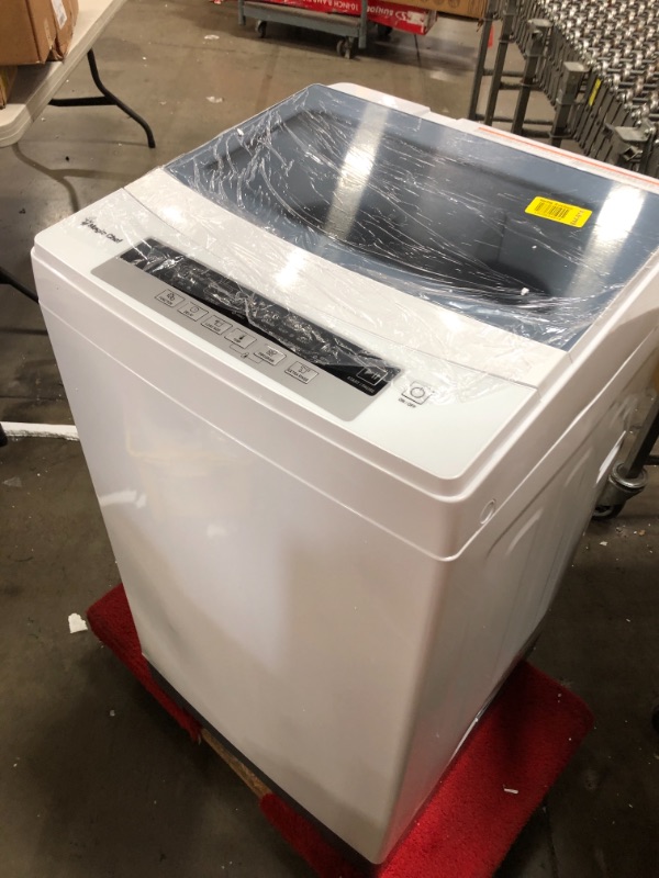 Photo 2 of 1.6 cu. ft. Compact White Top Load Washing Machine, Portable with Stainless Steel Tub