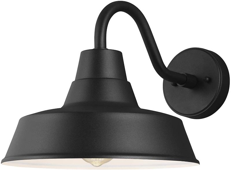 Photo 1 of *light bulb NOT included* 
Sea Gull Lighting 8637401-12 Barn Light Outdoor Wall Light Black