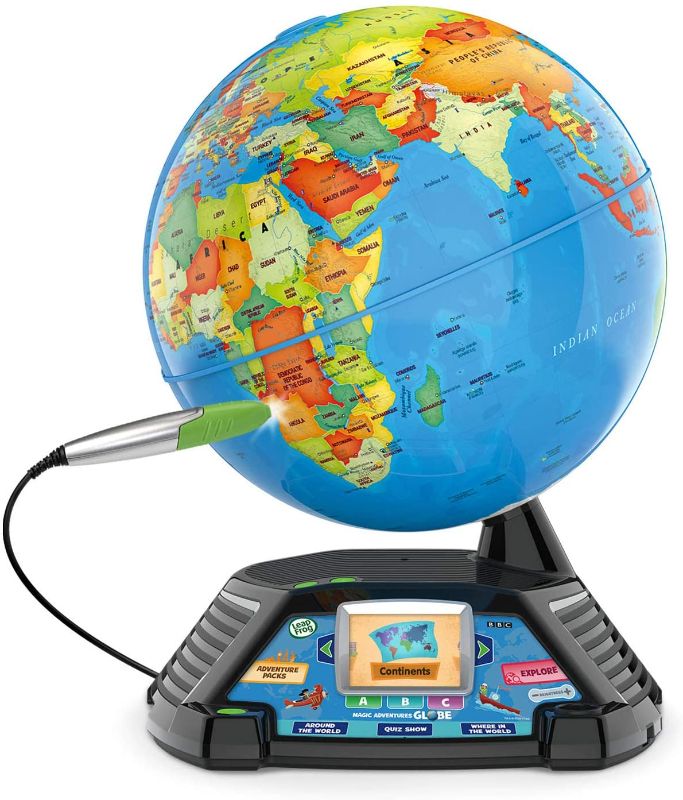 Photo 1 of *USED*
*batteries NOT included* 
LeapFrog Magic Adventures Globe, Multicolor
