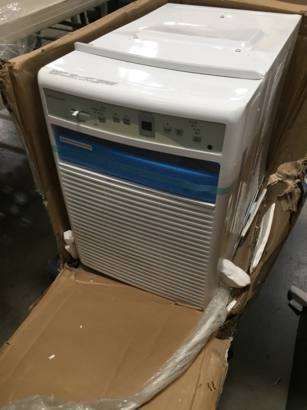 Photo 2 of *MISSING remote, UNKNOWN what else* 
FRIGIDAIRE FFRS1022R1 10000 BTU 115-volt Slider/Casement Room Full-Function Remote Control Window Air Conditioner, 10,000, White
