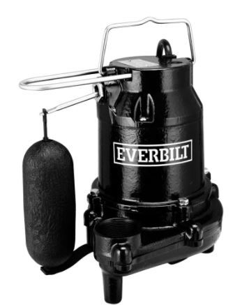 Photo 1 of *USED*
Everbilt 3/4 HP Pro Snap Action Sump Pump