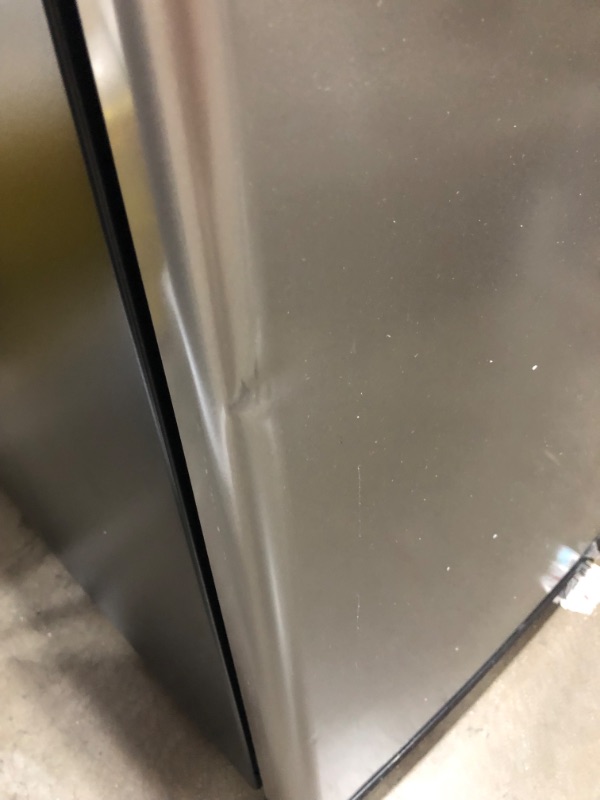 Photo 1 of RCA 465 RFR441/RFR465 RFR441 Compact Fridge, 4.5 Cubic Feet, Stainless Steel, Stainless
