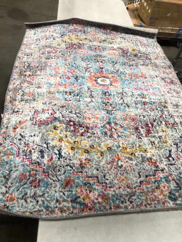 Photo 2 of Artistic Weavers Odelia Area Rug, 3'11" x 5'7", Aqua
