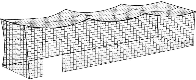 Photo 1 of Aoneky Nylon Baseball Batting Cage Netting - NET ONLY - Not Include Poles and Frame Kits - 8x8x20ft / 10x10x35ft / 12x12x55ft - Small Pro Garage Softball Batting Cage Net

//DOES NOT INCLUDE POLES OR FRAME
