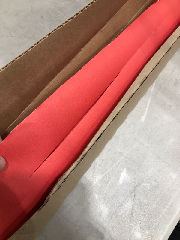 Photo 3 of 4 FT Red Roll Paper 