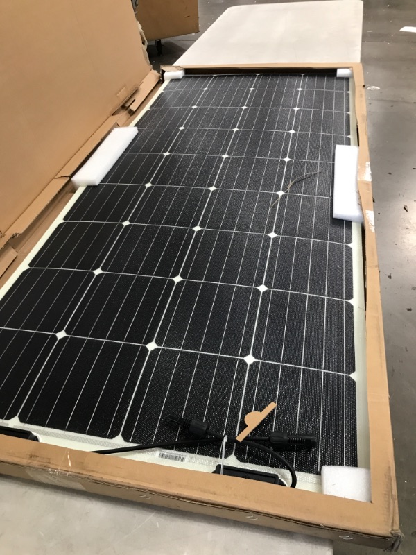 Photo 2 of Renogy 175 Watt 12 Volt Flexibl Monocrystalline Solar Panel
