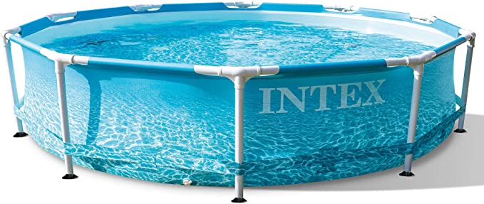 Photo 1 of Intex 28206EH 10' x 30" Above Ground Steel Metal Frame Beachside Swimming Pool