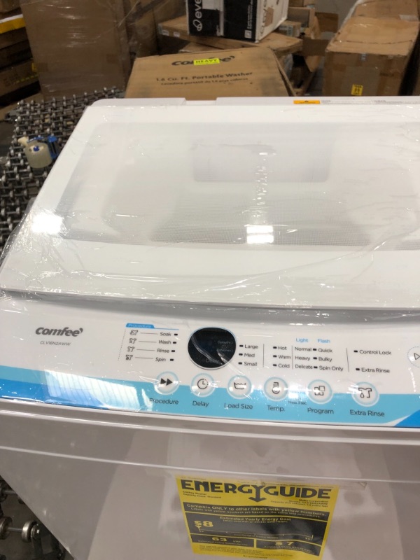 Photo 3 of COMFEE’ 1.6 Cu.ft Portable Washing Machine