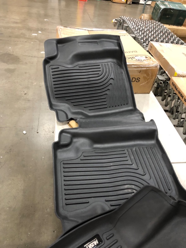 Photo 2 of Husky Liners - 98781 Fits 2015-20 Ford Edge Weatherbeater Front and 2nd Seat Floor Mats Black