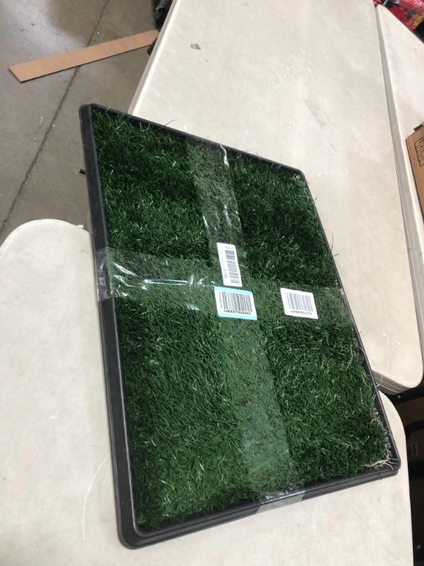 Photo 2 of Artificial Grass Puppy Pad Collection - for Dogs and Small Pets – Portable Training Pad with Tray – Dog Housebreaking Supplies by PETMAKER
