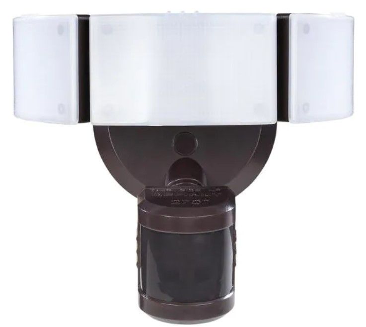 Photo 1 of 270° Bronze Motion Outdoor Integrated LED Security Light
