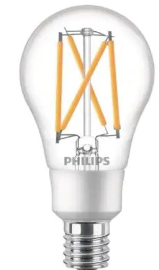 Photo 1 of 40-Watt Equivalent Soft White A15 Dimmable Intermediate Base LED Light Bulb with Warm Glow Dimming Effect (2-Pack)
4 ct