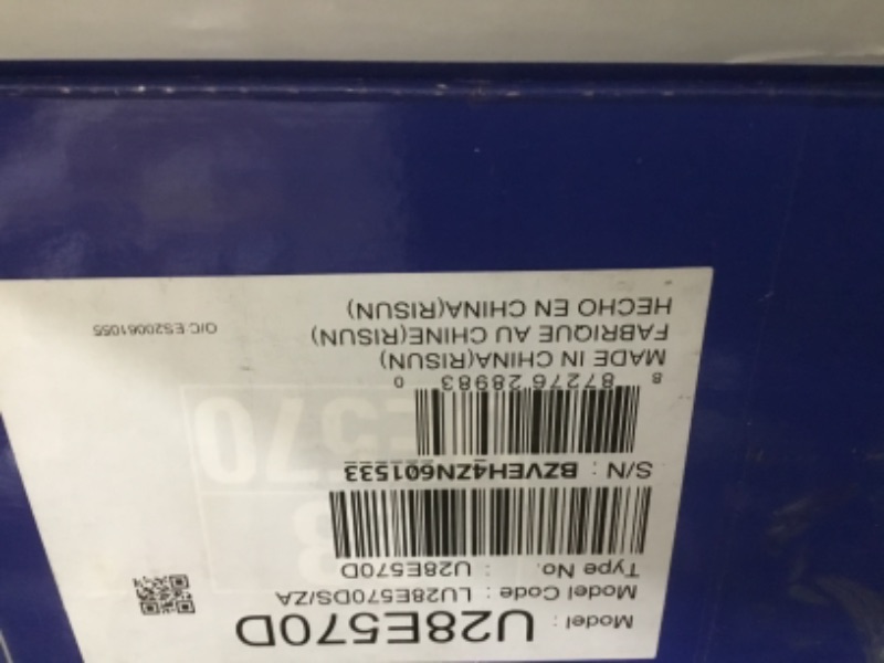 Photo 1 of SAMSUNG 28" Class UHD Monitor (3840 x 2160) with High Glossy Black Finish - LU28E570DS/ZA