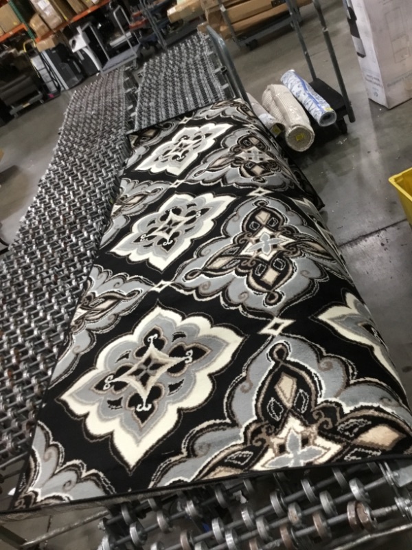 Photo 1 of 5X8 BLACK/GRAY/BROWN RUG - **NO MATCHING STOCK PHOTO**

