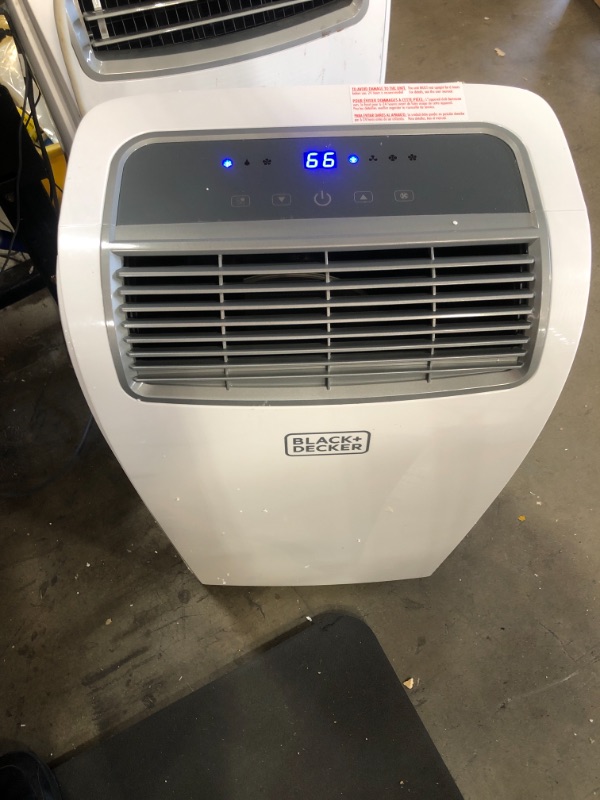 Photo 2 of BLACK+DECKER BPT06WTB Portable Air Conditioner with Remote Control, 6,000 BTU SACC/CEC (10,000 BTU ASHRAE), Cools Up to 250 Square Feet, White
