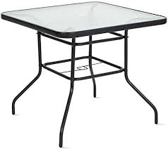 Photo 1 of 38" SQUARE GLASS OUTDOOR DINING TABLE TOP SIMILAR TO STOCK PHOTO

