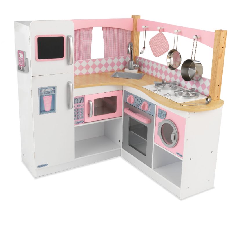 Photo 1 of KidKraft Grand Gourmet Corner Kitchen with Dishwasher Oven