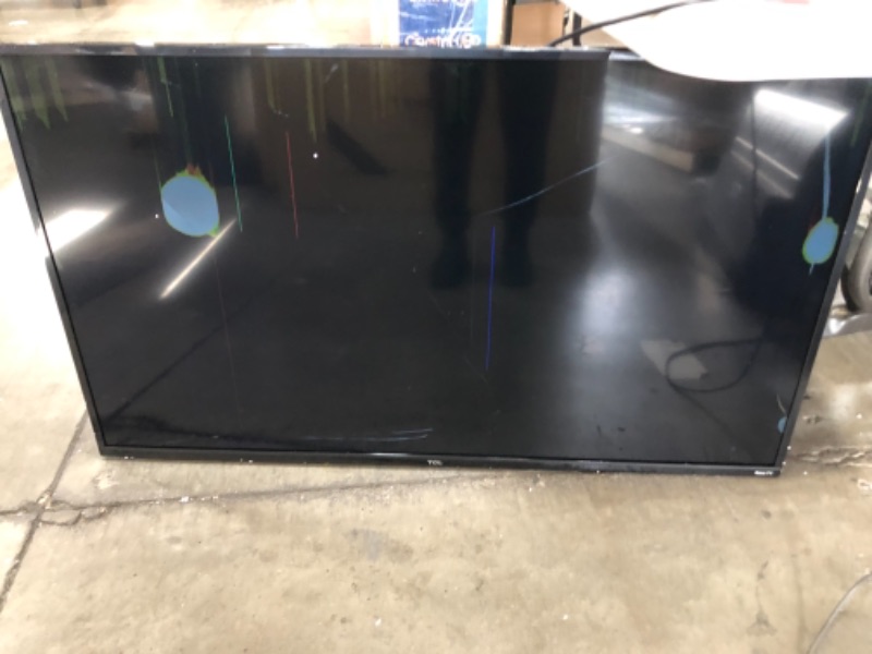 Photo 1 of DAMAGED TCL 50S425 50 Inch 4K Smart LED Roku TV (2019)
