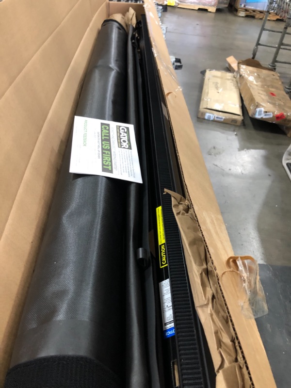 Photo 1 of Gator Roll Up (fits) 2014-2018 Chevy Silverado GMC Sierra 6.5 FT. Bed Only Soft Tonneau Truck Bed Cover Made in the USA 53110