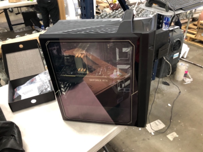 Photo 1 of NON FUNCTIONAL ROG Strix GA15DH Gaming Desktop PC, AMD Ryzen 7 3800X, GeForce RTX 2070 SUPER, 16GB DDR4 RAM, 512GB PCIe SSD + 1TB HDD, Wi-Fi 5, Windows 10 Home, GA15DH-AH772
