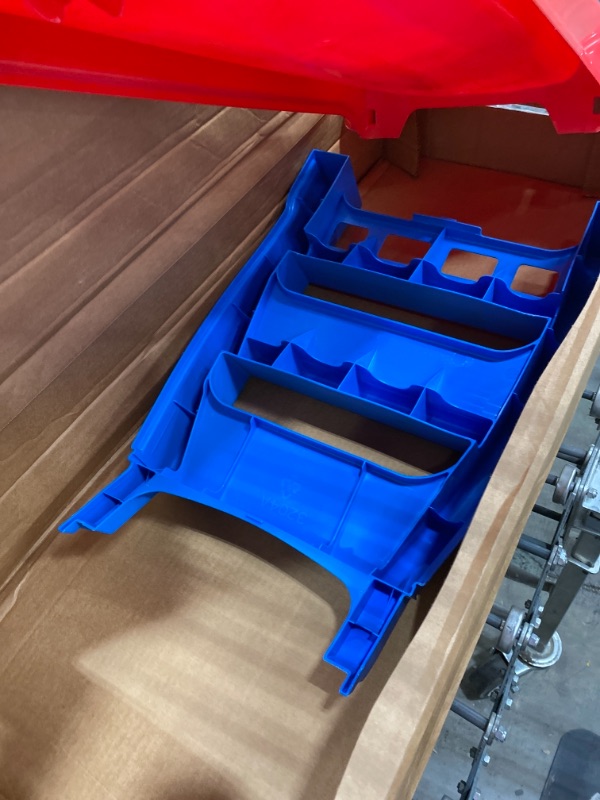 Photo 1 of Little Tikes First Slide Toddler Slide, Easy Set Up Playset for Indoor Outdoor Backyard, Easy to Store, Safe Toy for Toddler, Slip And Slide For Kids (Red/Blue), 39.00''L x 18.00''W x 23.00''H

