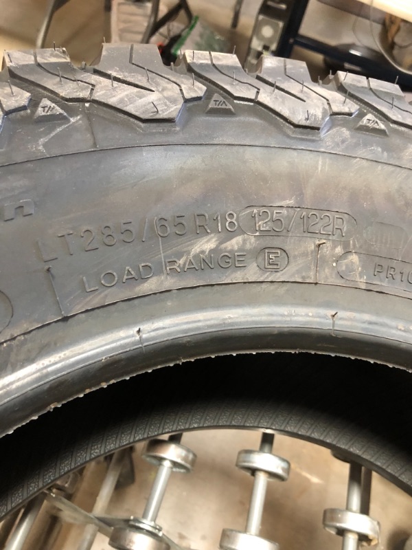 Photo 3 of BFGoodrich All-Terrain T/A KO2 Tire Lt285/65r18/e 125/122R