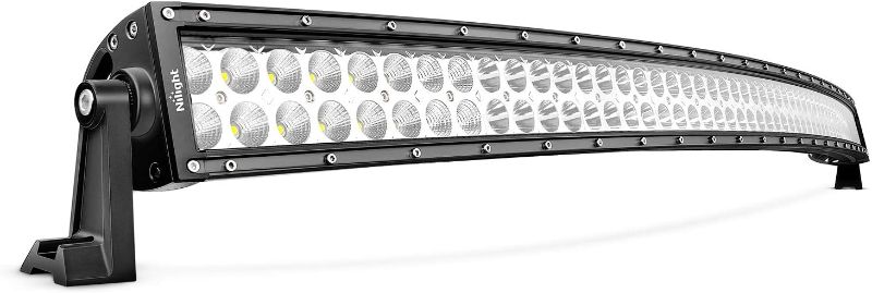 Photo 1 of  52Inch 300W Curved Spot Flood Combo LED Light Bar LED Driving Lamp Off Road Lights LED Work Light for Trucks Boat Jeep Lamp,2 Years Warranty