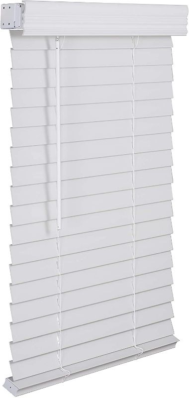 Photo 1 of LOTUS & WINDOWARE 2" Faux Wood Blind, 46" x 60", White

