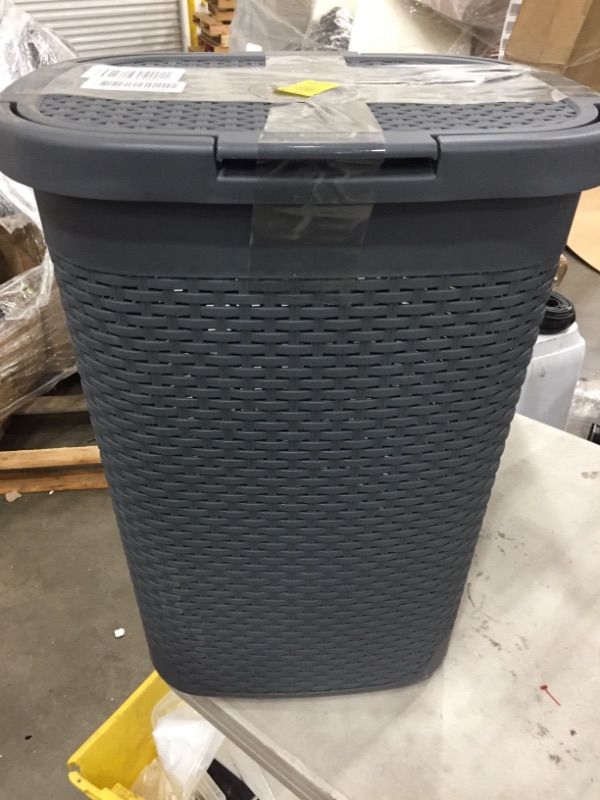 Photo 1 of 26" weaved laundry basket