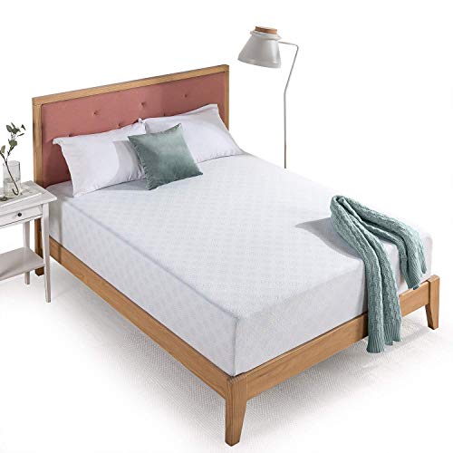 Photo 1 of Zinus 12 Inch Gel-Infused Green Tea Memory Foam Mattress / Cooling Gel Foam / Pressure Relieving / CertiPUR-US Certified / Bed-in-a-Box