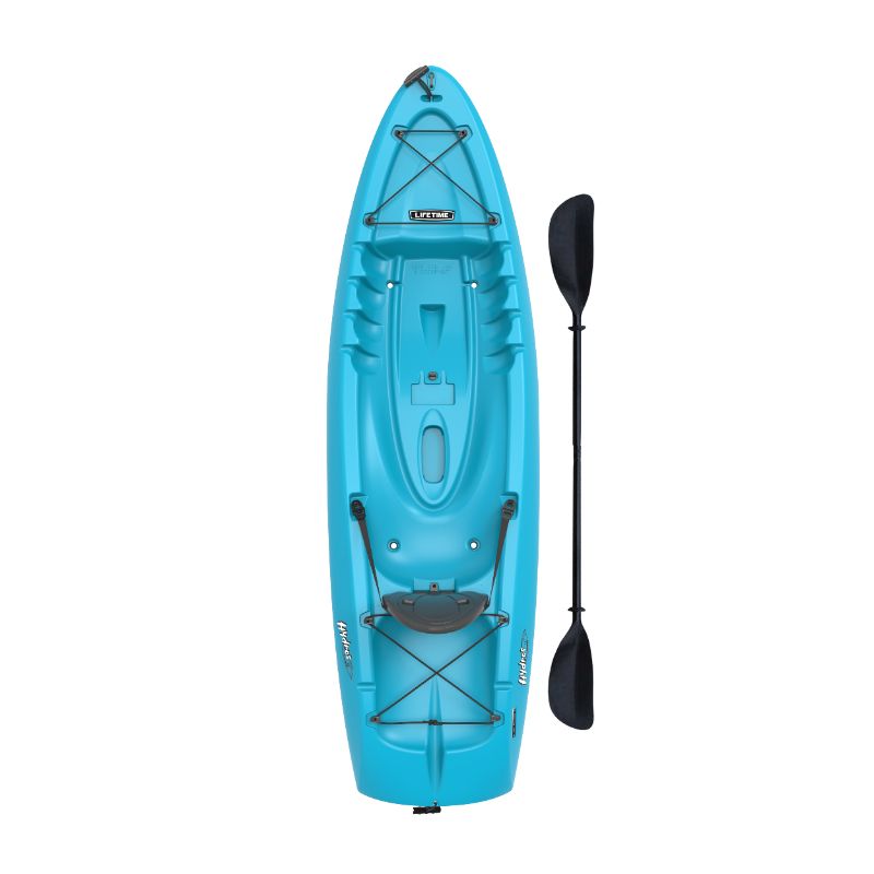 Photo 1 of *MISSING ropes, seat and paddle* 
Lifetime Hydros 8 ft 5 in Sit-on-top Kayak (Paddle Included), 90594

