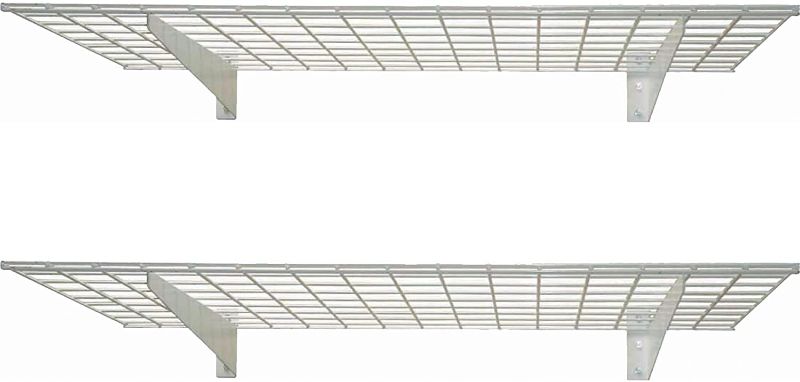 Photo 1 of Hyloft 00967 Wire Wall Shelf 2-Pack 15" x 45", 150 pound capacity