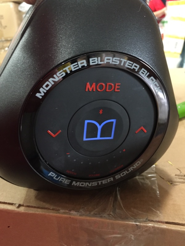 Photo 3 of Monster Superstar Blaster High Performance Boom Box-Portable Bluetooth Wireless Indoor and Outdoor (Renewed)