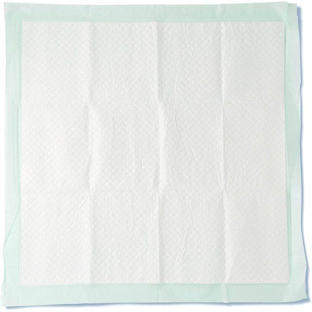 Photo 1 of Medline - MSC282070LB Heavy Absorbency Underpads, 36" x 36" Quilted Fluff and Polymer Disposable Underpad, 50 Per Case, Great Protection as Bed Pads and Pee Pads
