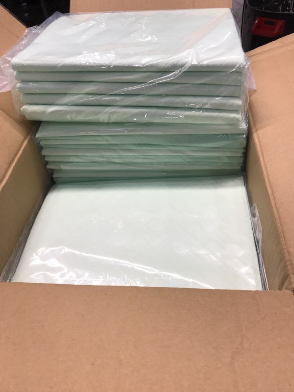 Photo 2 of Medline - MSC282070LB Heavy Absorbency Underpads, 36" x 36" Quilted Fluff and Polymer Disposable Underpad, 50 Per Case, Great Protection as Bed Pads and Pee Pads
