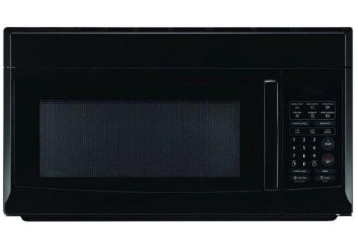 Photo 1 of 1point6 cu. ft. Over the Range Microwave in Black
