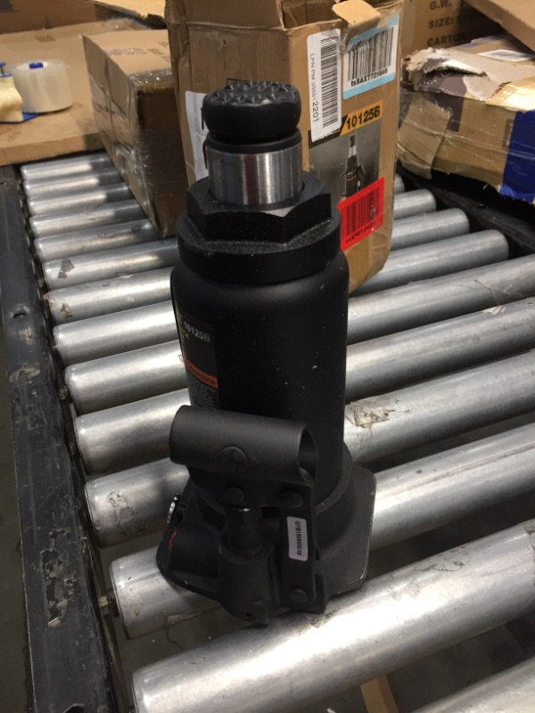 Photo 2 of 
Omega-Lift Hydraulic Welded Bottle Jack - 4 Ton (8,000 Lbs) Capacity with Side Pump Two-Piece Handle