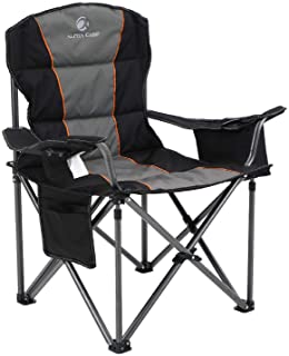 Photo 1 of ALPHA CAMP Oversized Camping Folding Chair Heavy Duty Support 450 LBS Oversized Steel Frame