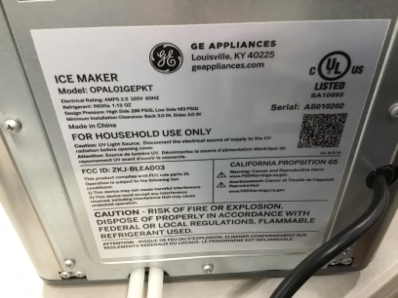 Photo 2 of GE Profile Opal | Countertop Ice maker 