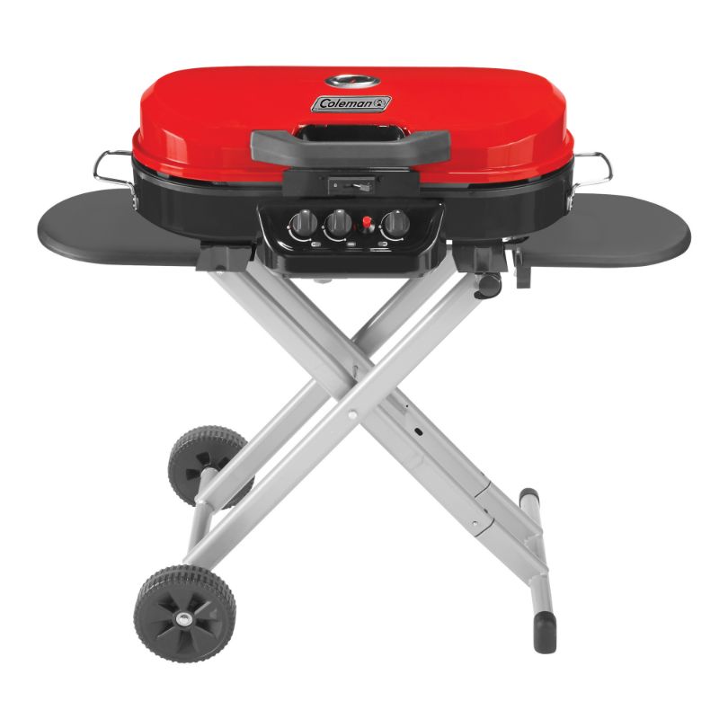 Photo 1 of Coleman Roadtrip 285 Portable Stand-Up Propane Grill - Red